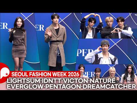 [4K] HAN SEUNG WOO, SON DONG PYO, PENTAGON, EVERGLOW &amp; <strong>more</strong>! | 2026 S/S Seoul <strong>Fashion</strong> Week