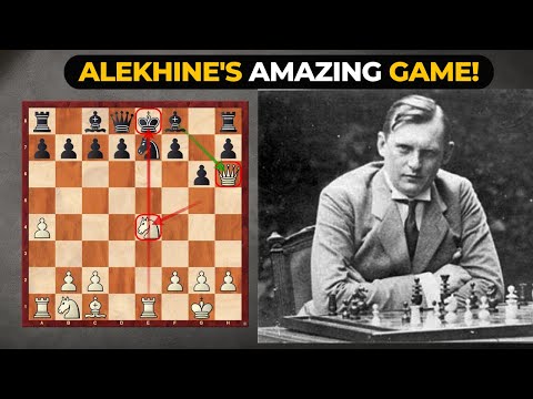 ♟️Alekhine's Gun!🔫🔥 #chess #chesstactics #chessmemes 