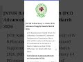 Jntuk Pharmacy 4-1 supply results release