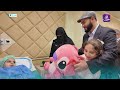 محافظ حلب عزام غريب يزور الطفلة "جولي" برفقة عائلته ويتعهد بتكاليف علاجها
