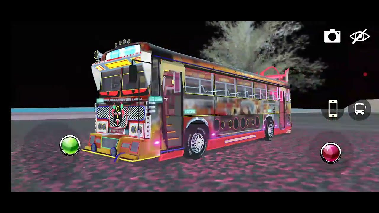 කබල් බස් එක ලස්සන කරා 🥳🥳🥳 driving simiuletor sri lanks