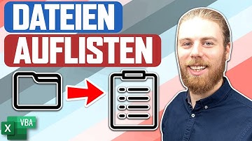 Dateien aus Ordner und Unterordner auslesen | Excel VBA