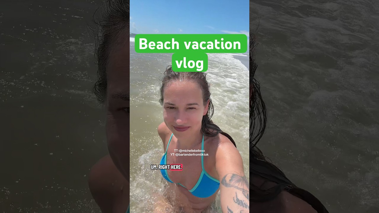 Spend a day with my bf and I on our 2 night beach vacation to Surf City, NC 💜 #vlog #ncbeach