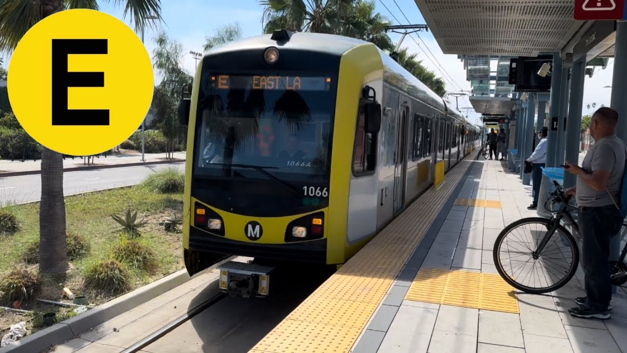 Los Angeles Metro Train Compilation At Santa Monica College Station los-angeles-metro-train-compilation-at-santa-monica-college-station