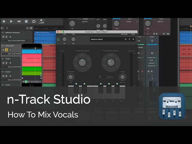 How to Mix Vocals in n-Track Studio class=