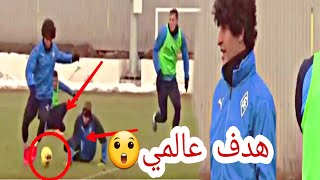 صفاء هادي يسجل هدفيين عالميين