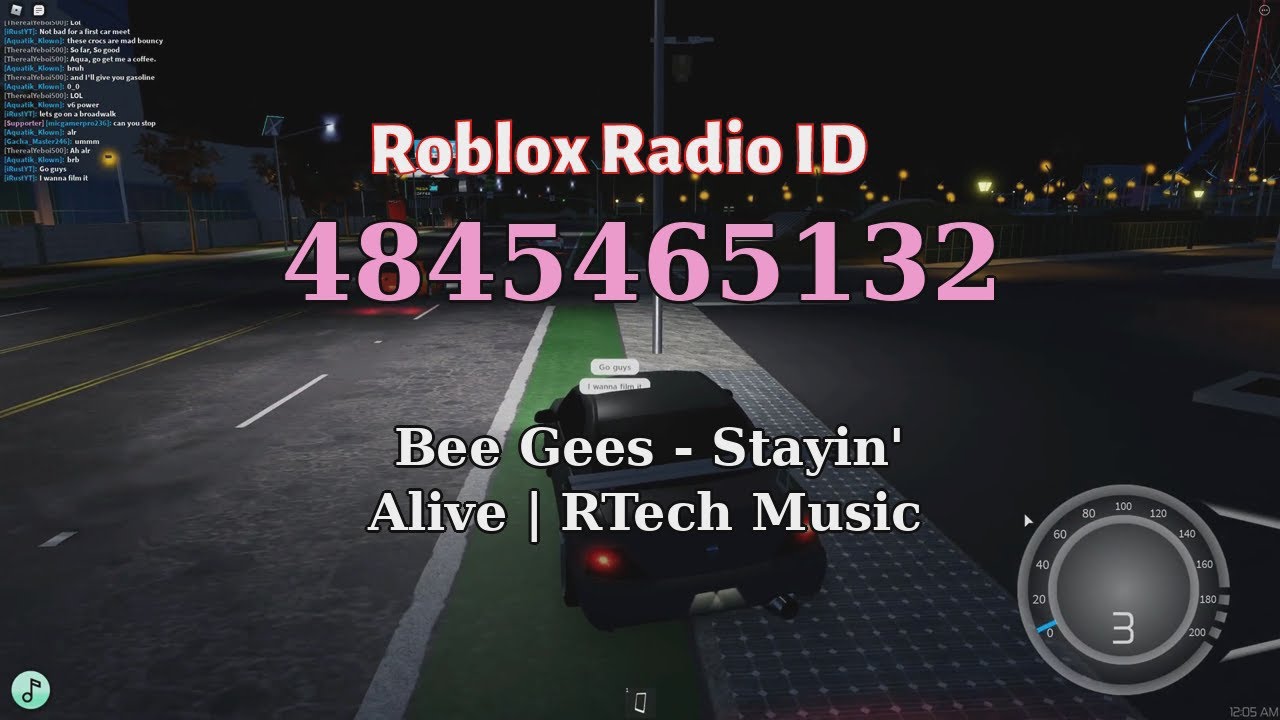 Bee Gees Stayin Alive Music Roblox Id Roblox Radio Code Roblox Music Code Youtube - 5fdp roblox id