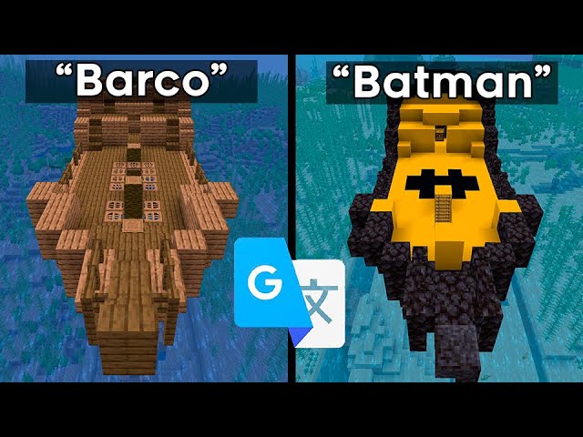 Créditos canal Problems - Criei o Minecraft Realista usando o GOOGLE #