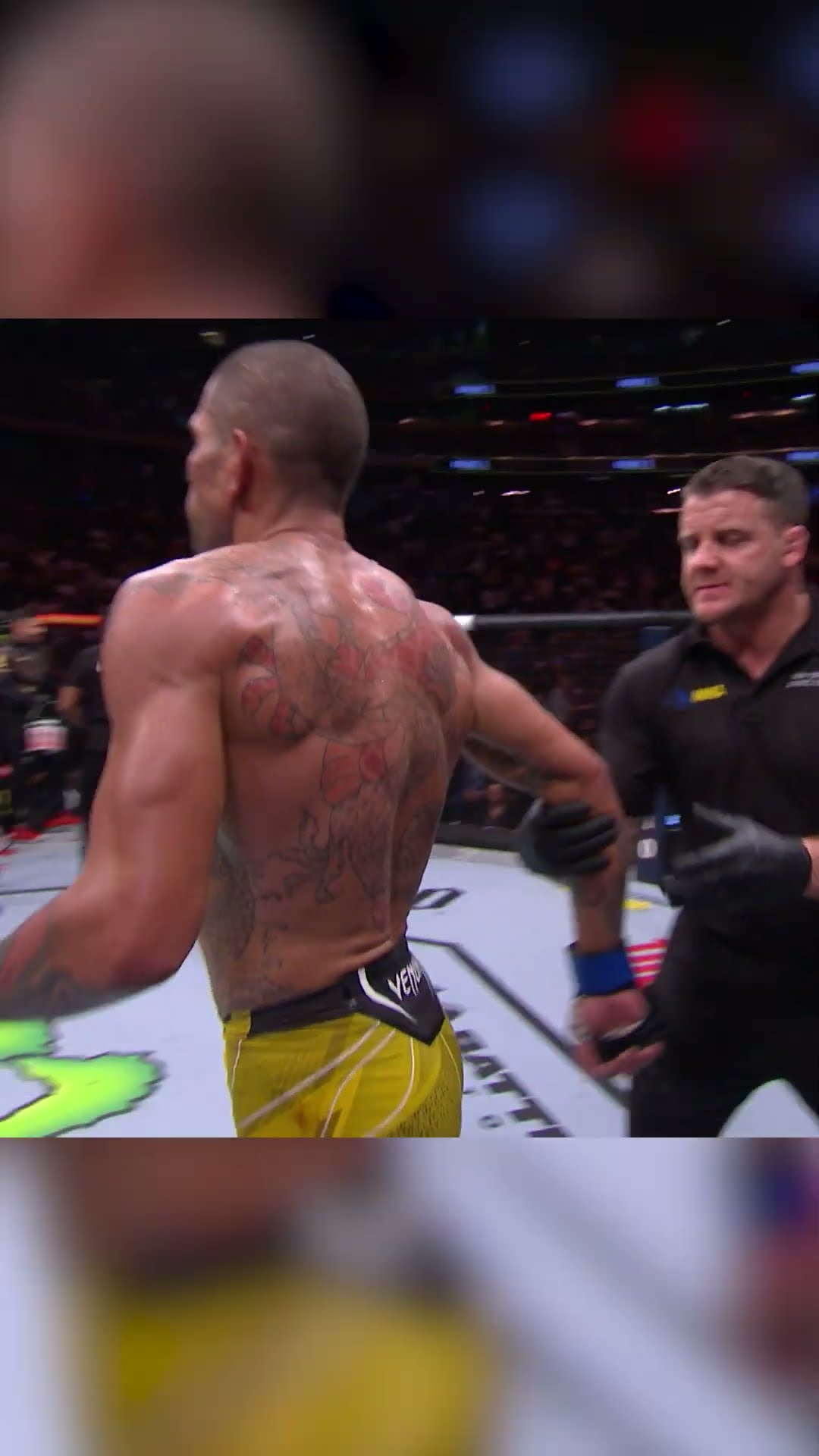 You NEED to KNOCK him out! ? #ufc313