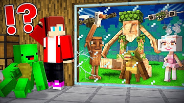 BRAINROT vs Security House in Minecraft - Maizen JJ and Mikey