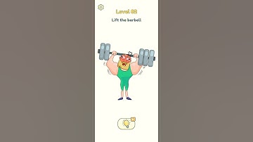 DOP 2 Delete One Part Level 82 Lift the barbell - Gameplay Solution Walkthrough