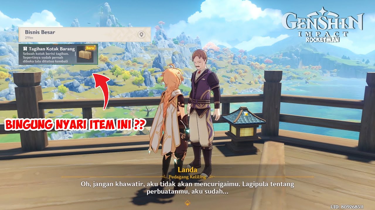 QUEST DARI LANDA BISNIS BESAR GENSHIN IMPACT INDONESIA YouTube