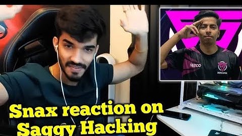 Snax Reaction on Enigma saggy Hacking Exposed 😡 ||  Snax Angry on saggy Hacking in Turnament🏆👇