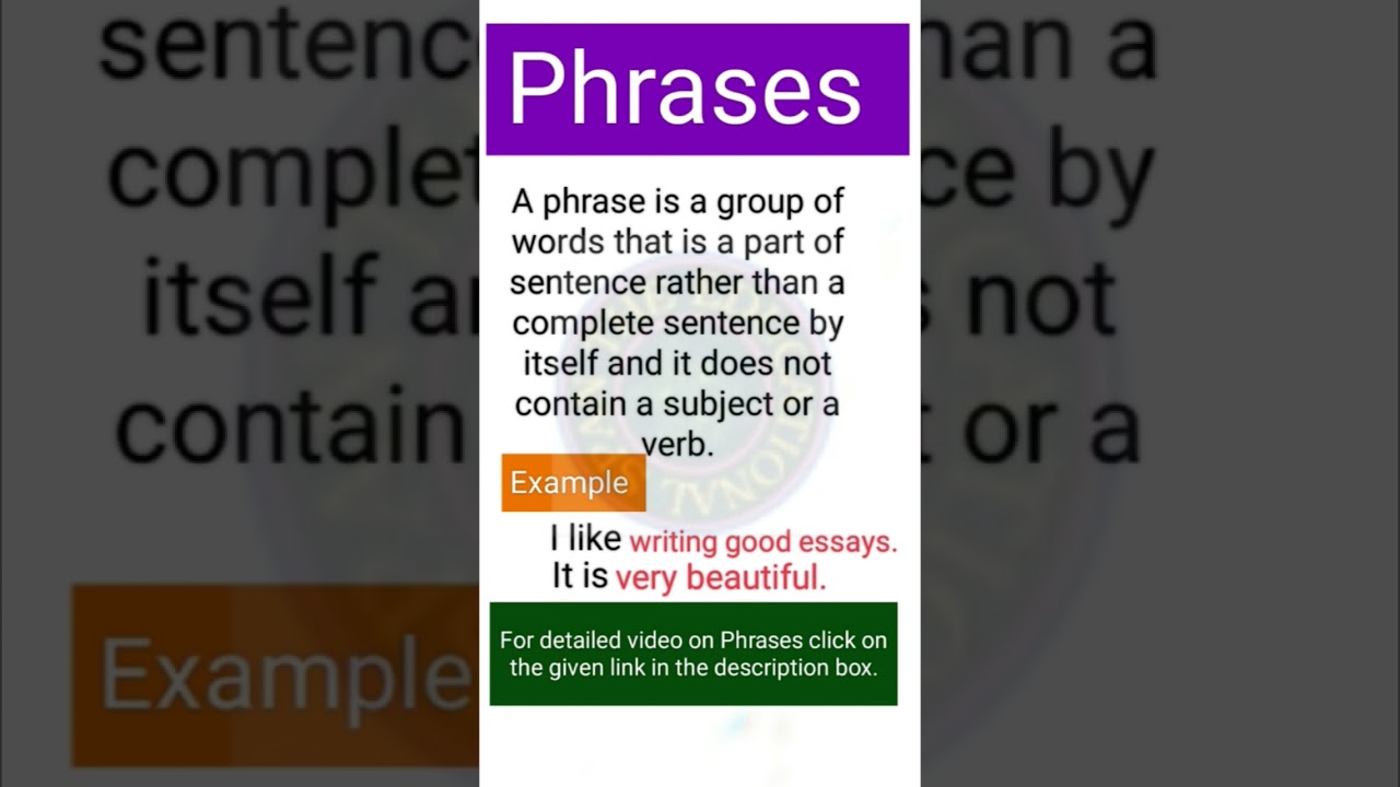 What is Phrase? 