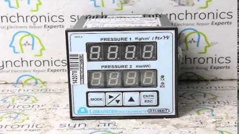 LIBRATHERM INSTRUMENTS - Pressure And Vacuum Indicator DTI-966 Repaired at Synchronics