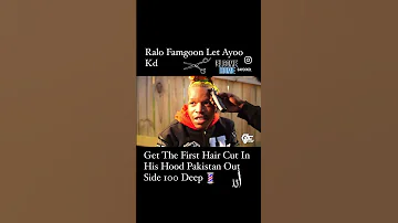 AYOO KD GETS HIS HAIR CUT IN RALO FAM GOON HOOD #trending #shorts #ralo