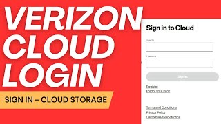 Verizon Cloud Login, Sign in, Cloud Storage screenshot 5