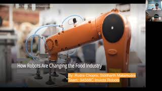 Robots in the food industry - Vex IQ STEM (2020)