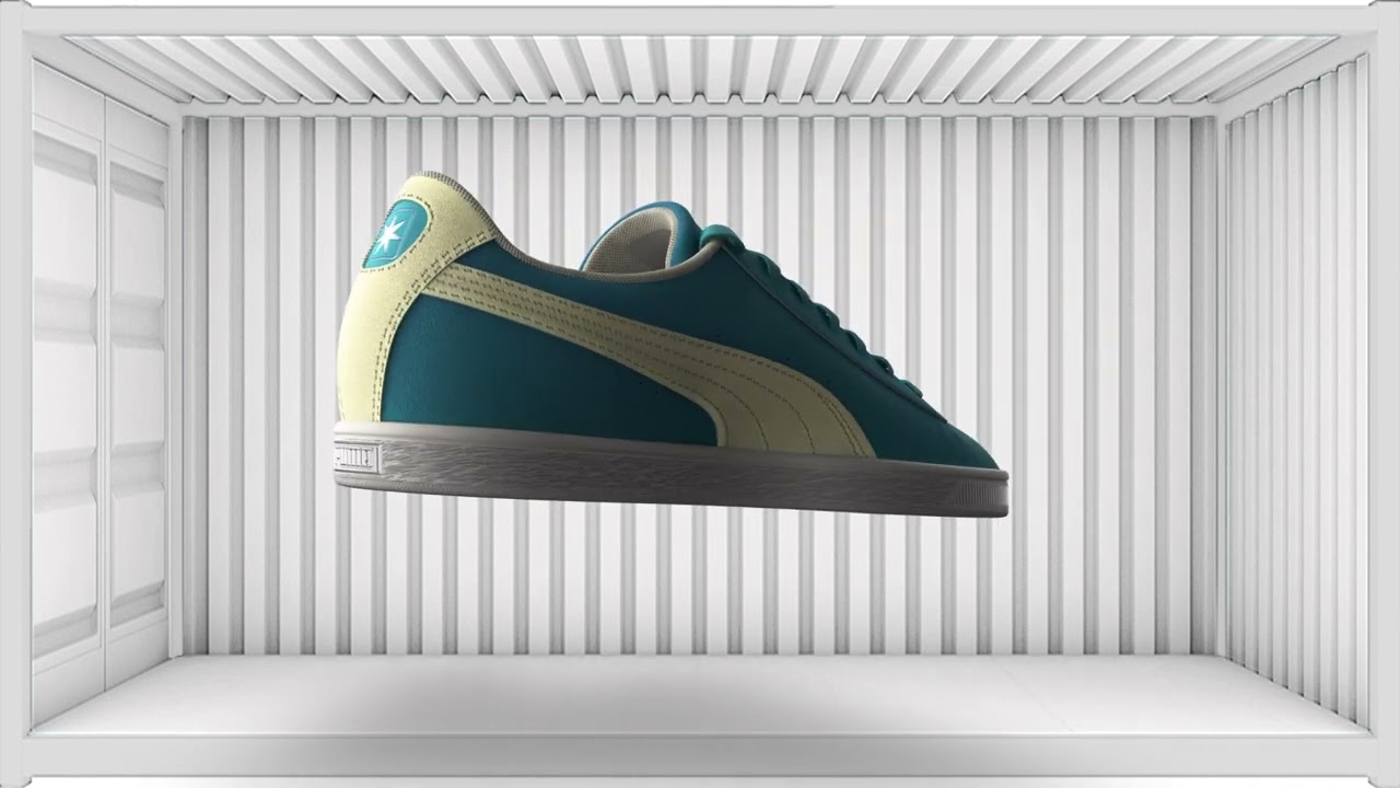 PUMA and its long-term logistics partner Maersk design exclusive Maersk PUMA  Suede sneakers for employees - PUMA CATch up