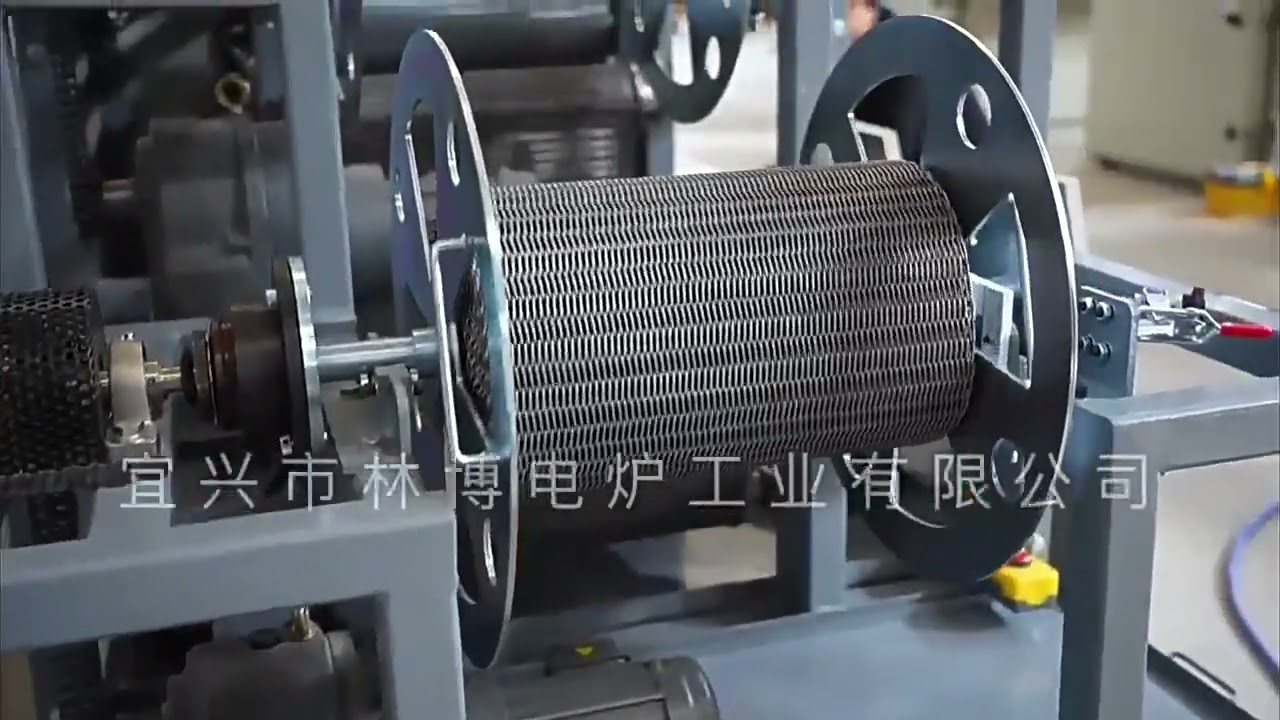 Mesh belt hot air circulation furnace, with functions of electronic ceramic silver sintering and pow
