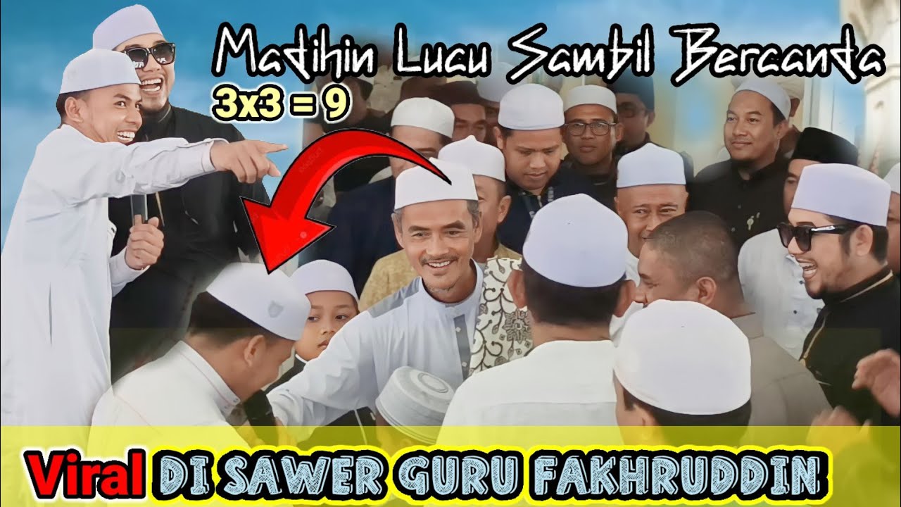 MADIHIN LUCU BERCANDA DENGAN GURU FAKHRUDDIN DAN HABAIB
