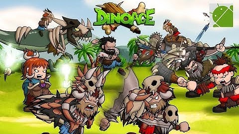 DinoAge Prehistoric Caveman & Dinosaur Strategy - Android Gameplay FHD