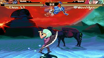 CAPCOM VS. SNK: TAG TEAM 3.0- CHUN LI VS. MORRIGAN 8-23-25 #gaming #mugen #capcomvssnk