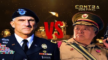 C&C Generals Contra 009 Final Patch 3. Challenge: USA Boss vs Infantry General [Hard] #2
