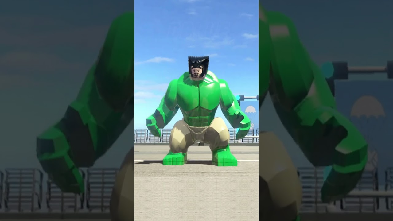 HULK Transforms into Wolverine - LEGO Marvel Super Heroes