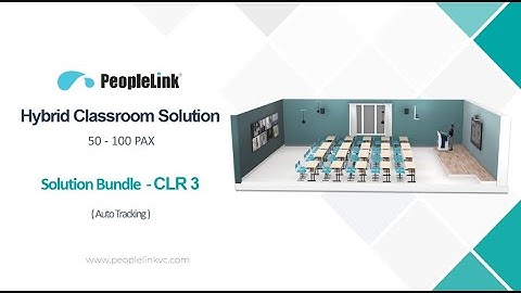 Take Full Control of Your Hybrid Classroom | PeopleLink CLR3 Solution Bundle