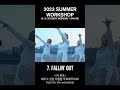 2023 SUMMER WORKSHOP VOTING! (워크샵 투표)