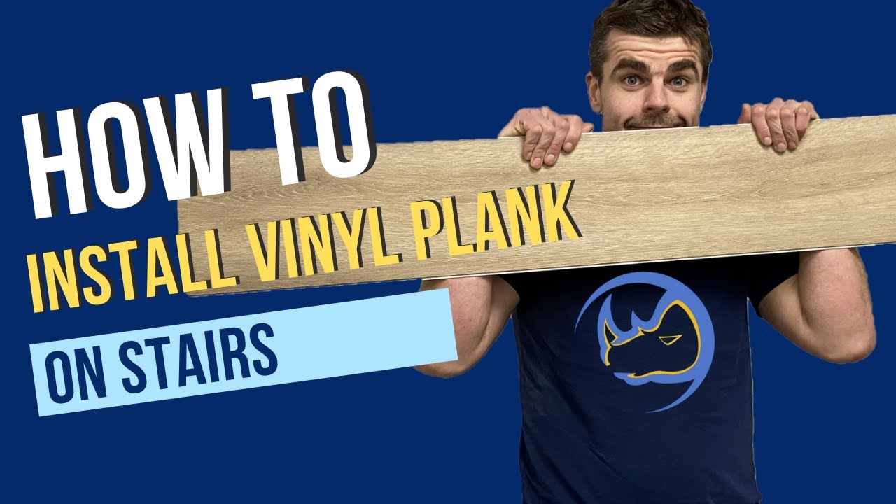 How to install vinyl plank flooring on stairs Valdek Construction