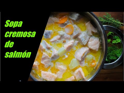 Vídeo: Com Fer Sopa De Salmó Cremosa