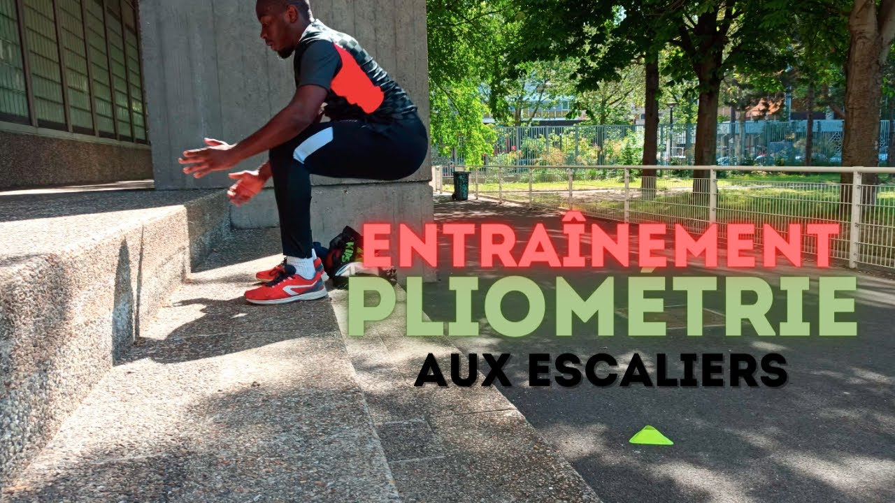 Entraînement de PLIOMÉTRIE pour Développer la Puissance (Escaliers)