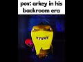 pov: arkey in his backrooms era #doodleandarkey #shorts #doodle #arkey #backrooms