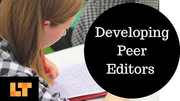 How To Engage Adolescents in Powerful Peer Editing