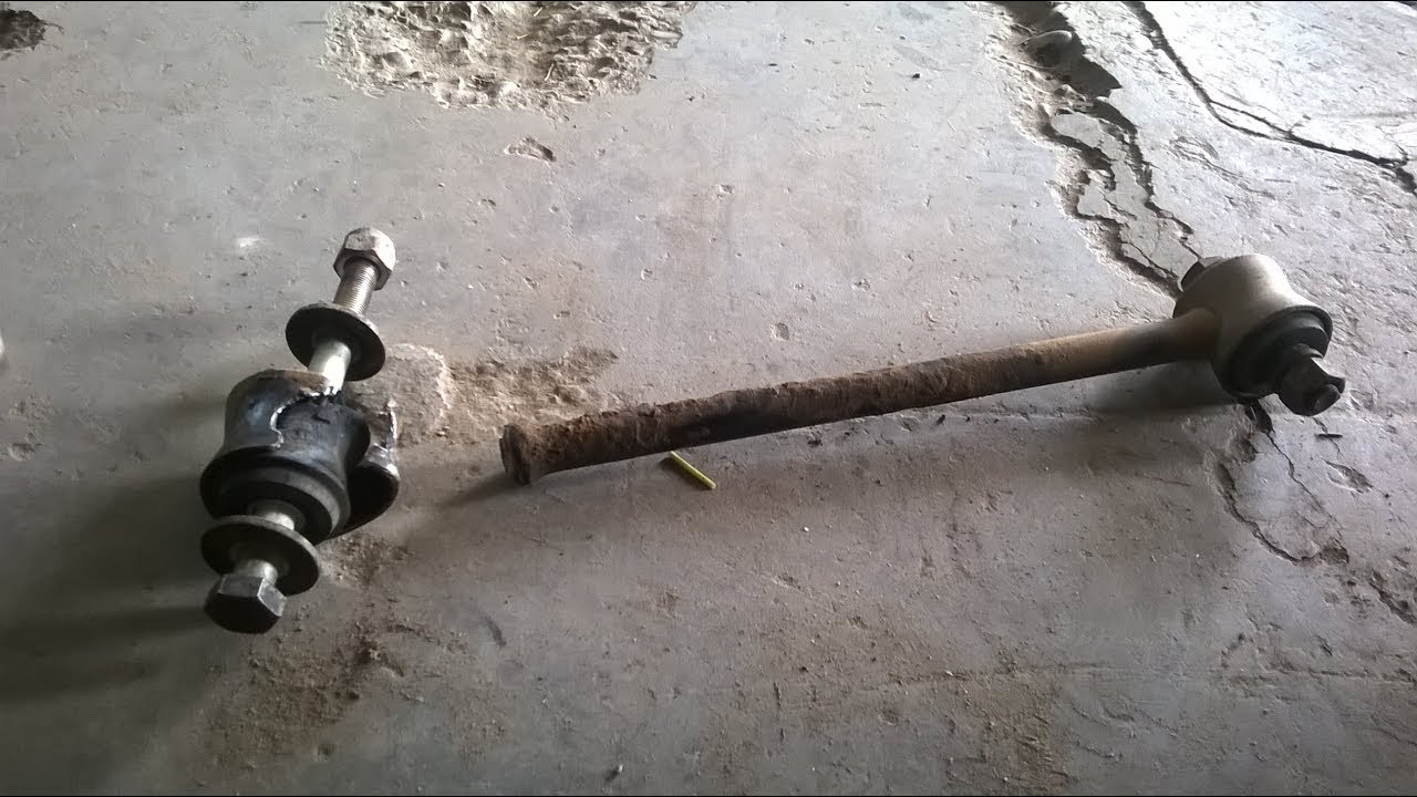 ваз 2107 Штанга реактивная сломался - YouTube