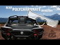 Tusk Rear Polycarbonate Window | Can-Am Maverick R