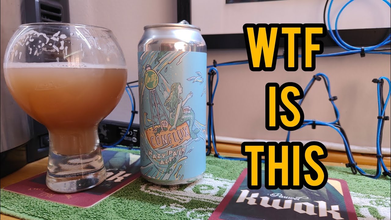 Conflux hazy pale ale 4.8 Unity brewing co review No. 1183 YouTube