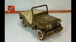 1965 Tonka Jeep Restoration