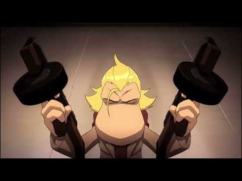 Rayman shoots people