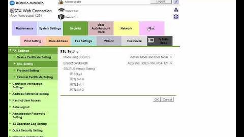 Print Audit Konica Minolta MFD Setup