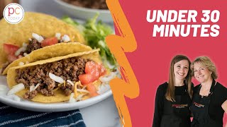 Easy Instant Pot Ground Beef Tacos