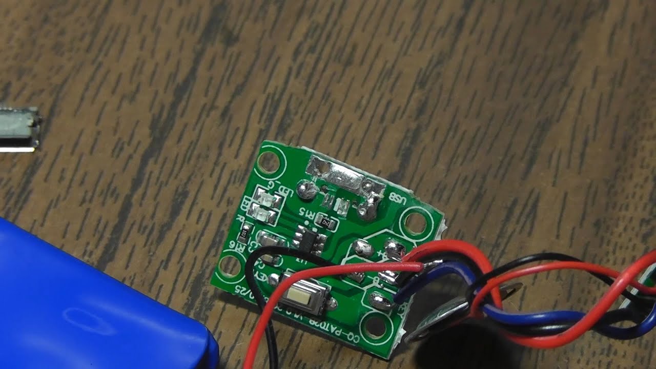 Замена micro usb разъема на светодиодной лампе - YouTube