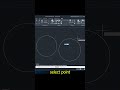 “Draw perfect circles in AutoCAD in just 5 seconds ⭕”#autocad #autocadbasics #viral #learnautocad