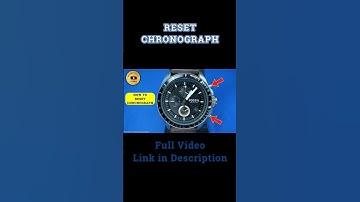 FOSSIL MEN WATCH CHORONOGRAPH HANDS RESET #pranavawatchgallery
