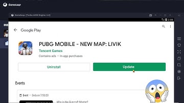 How to update or install PUBG MOBILE from Play Store in GameLoop 4.4