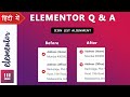 Elementor Q & A 5 @ Icon List Alignment