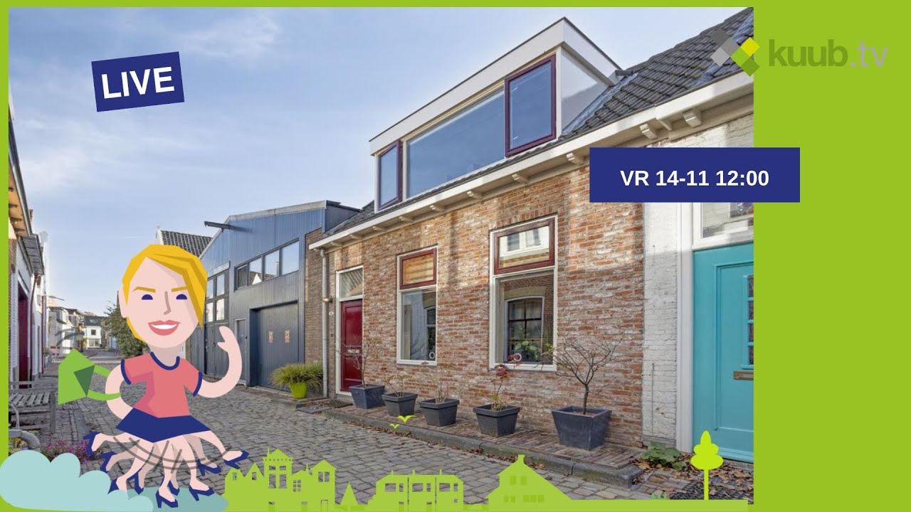 Unieke (dubbele) woning aan de Cornelis Eversdijkstraat 19 in het hartje van Goes