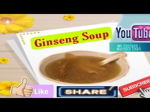 Chinese Ginseng Soup/ dhen-lyn tv&rsquo;s vlog #chineseginsengrootsoup